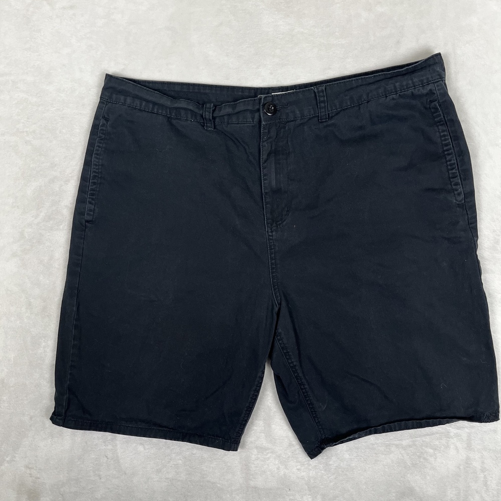 Vintage LRG Lifted Research Group Shorts Mens 40 Black Chino 9 Inseam Y2K